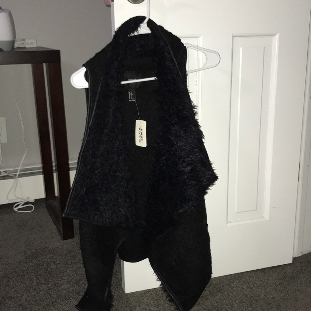 Fuzzy vest